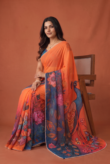 Catalogue Designer Silk Saree