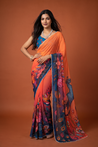 Catalogue Designer Silk Saree