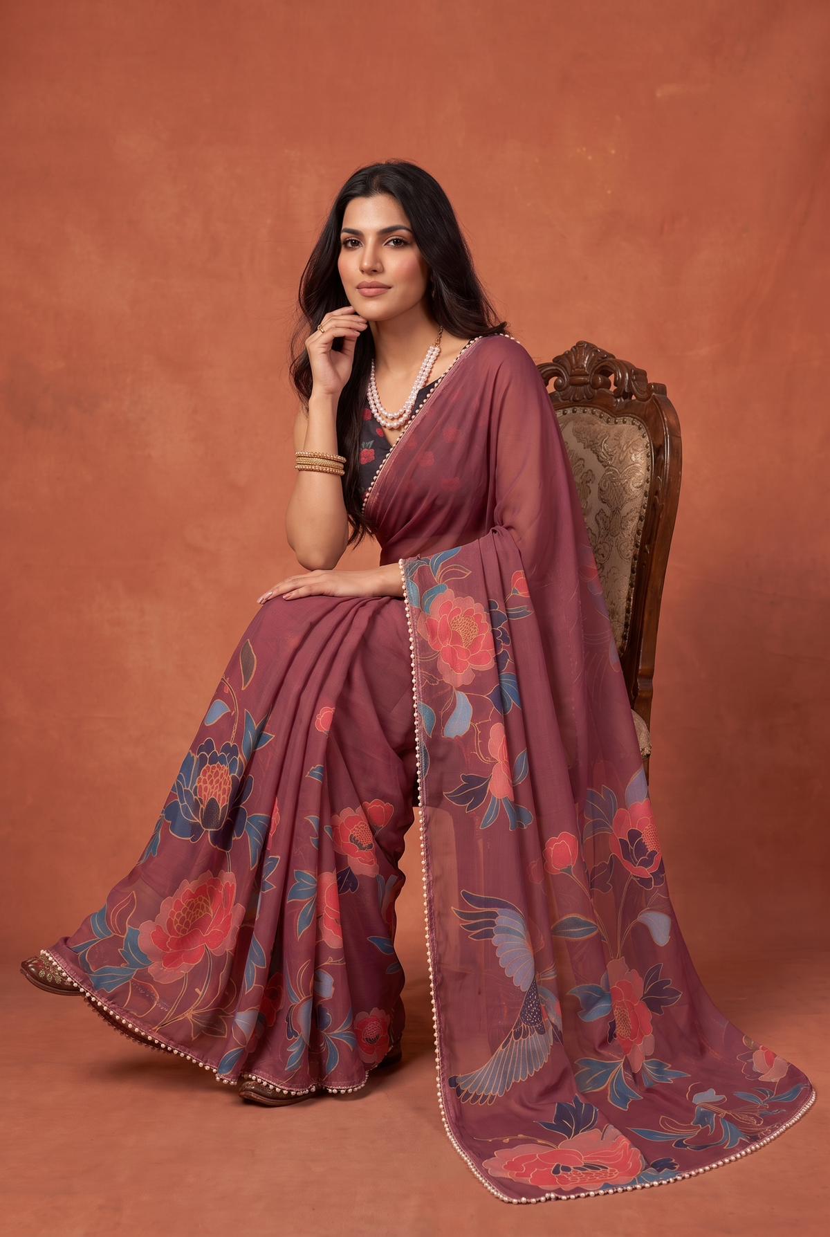 Catalogue Designer Silk Saree