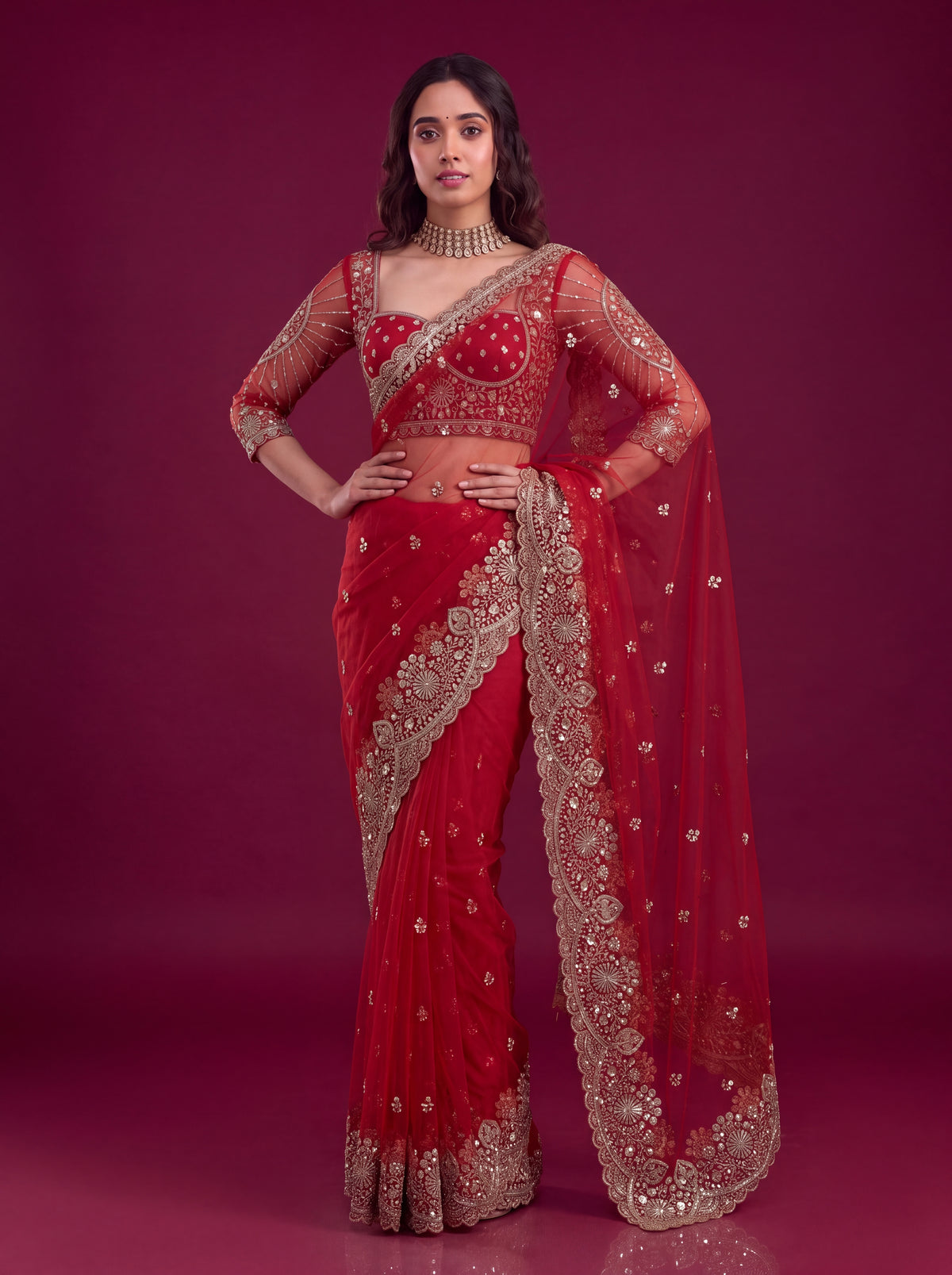 Catalogue Designer Silk Saree
