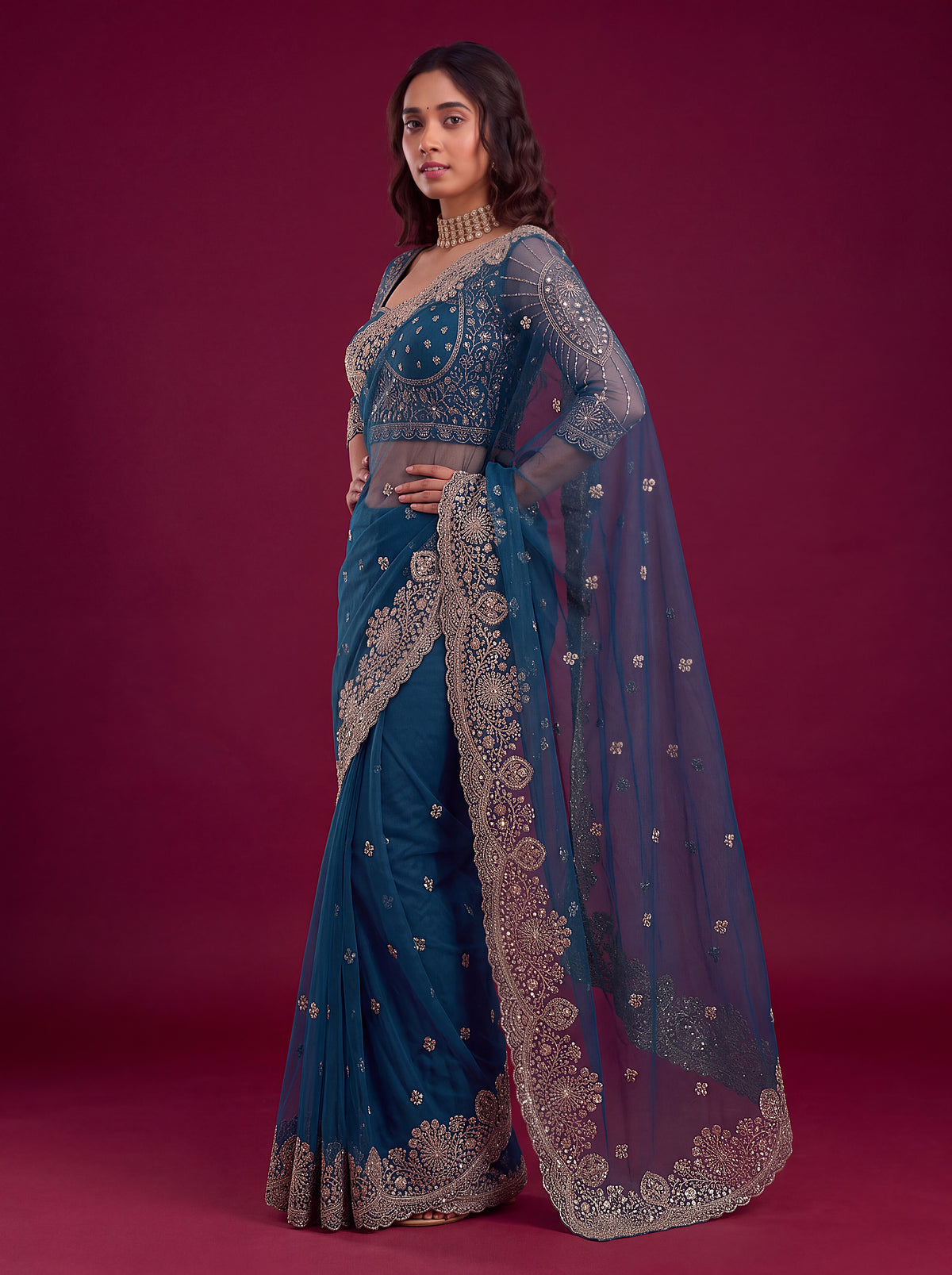 Catalogue Designer Silk Saree