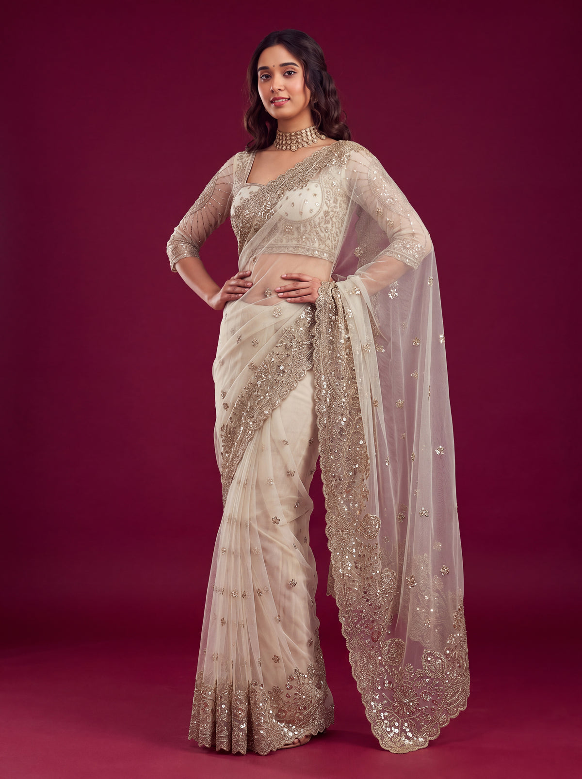 Catalogue Designer Silk Saree