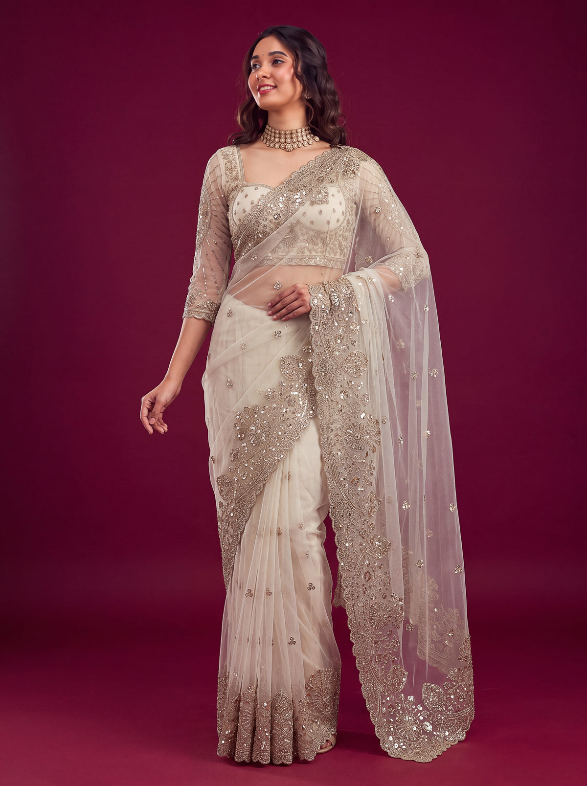 Catalogue Designer Silk Saree