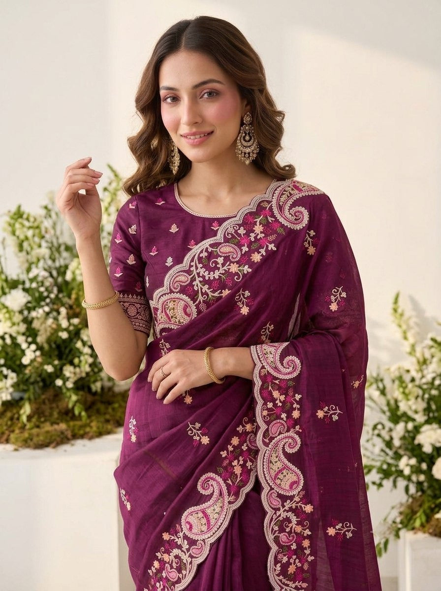 Catalogue Designer Silk Saree