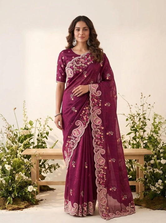 Catalogue Designer Silk Saree