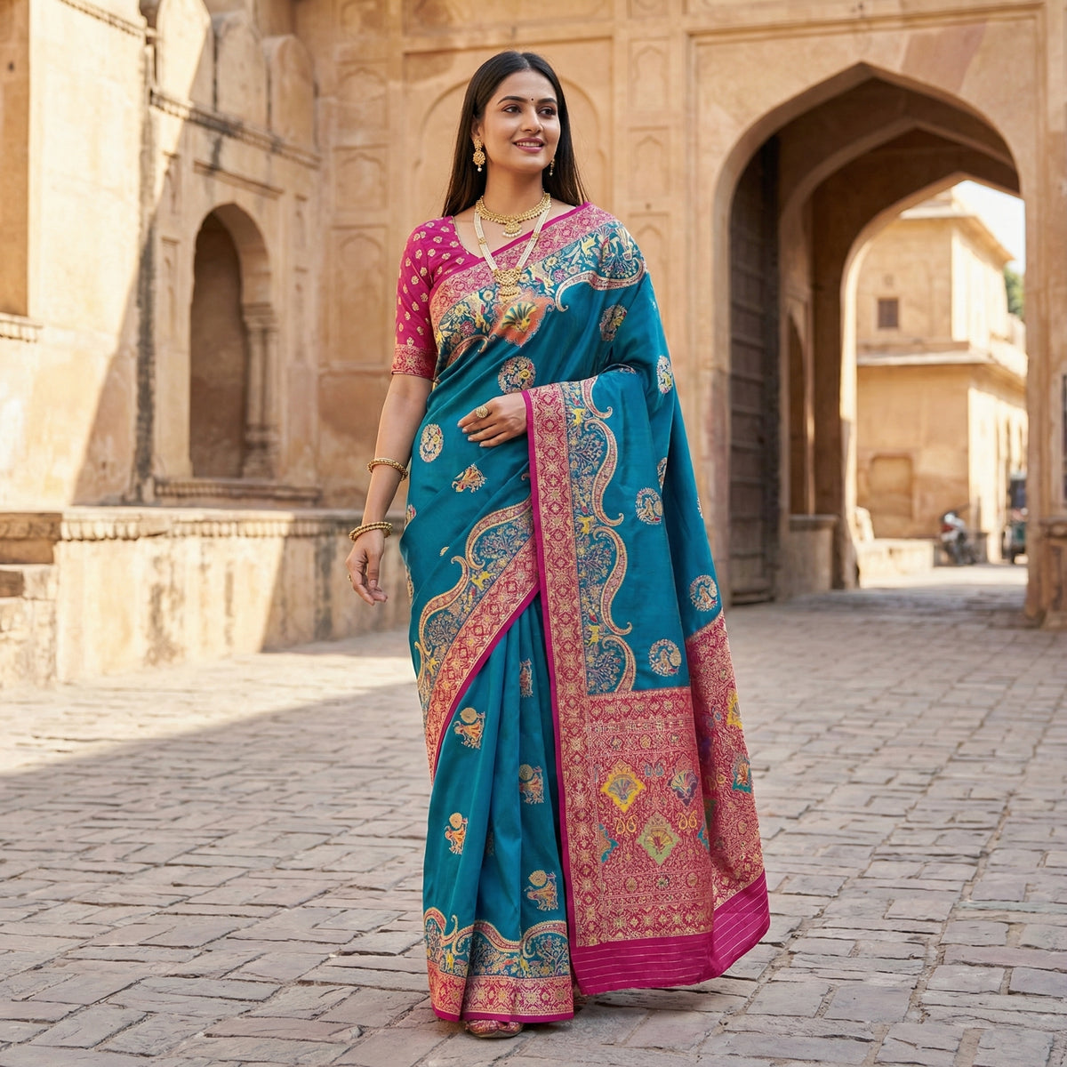 Catalogue Designer Silk Saree