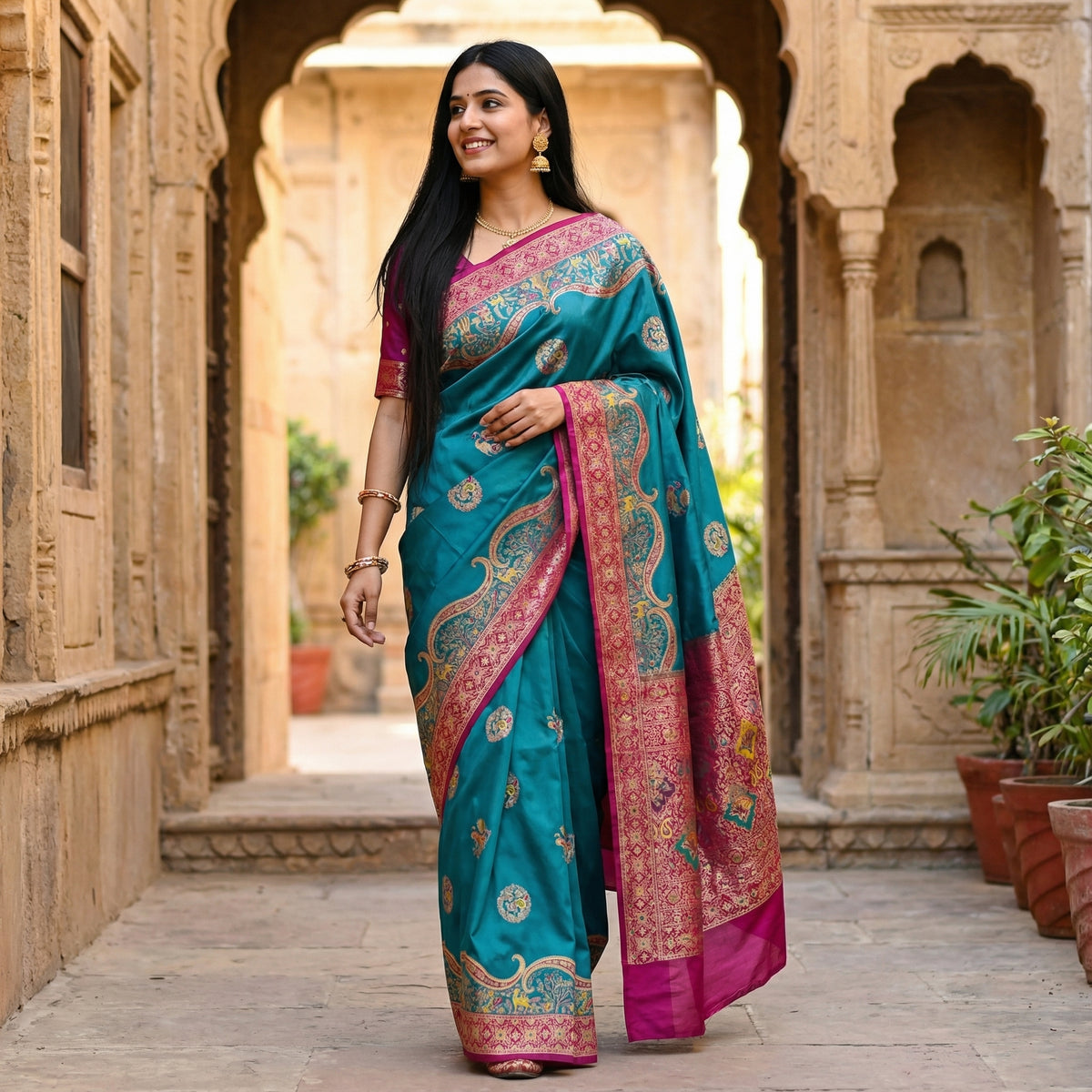 Catalogue Designer Silk Saree
