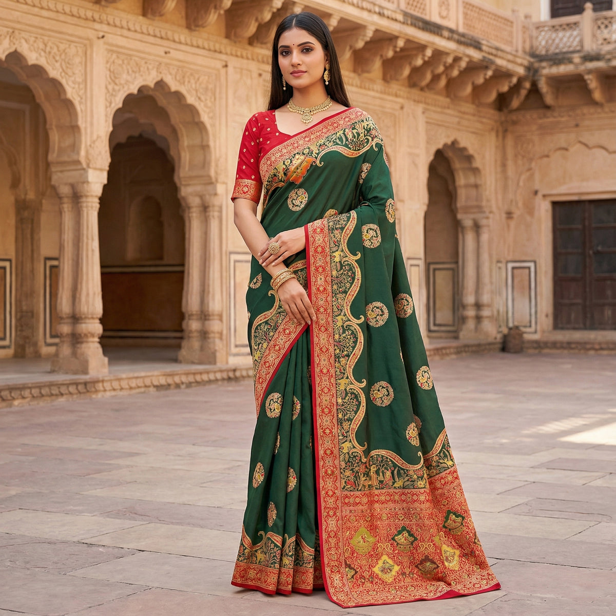 Catalogue Designer Silk Saree