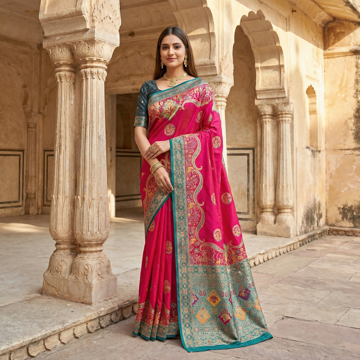 Catalogue Designer Silk Saree