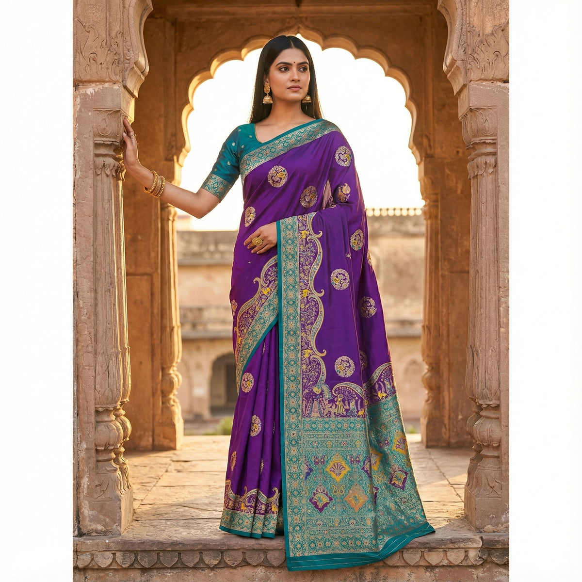 Catalogue Designer Silk Saree