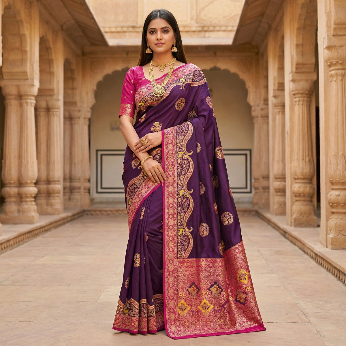 Catalogue Designer Silk Saree
