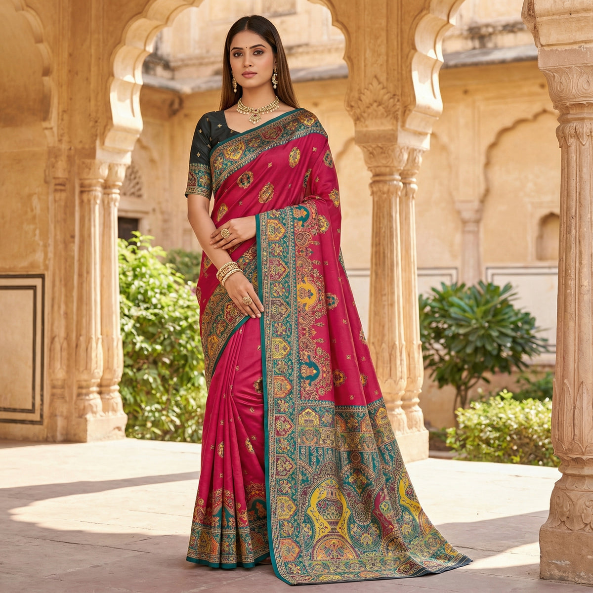 Catalogue Designer Silk Saree