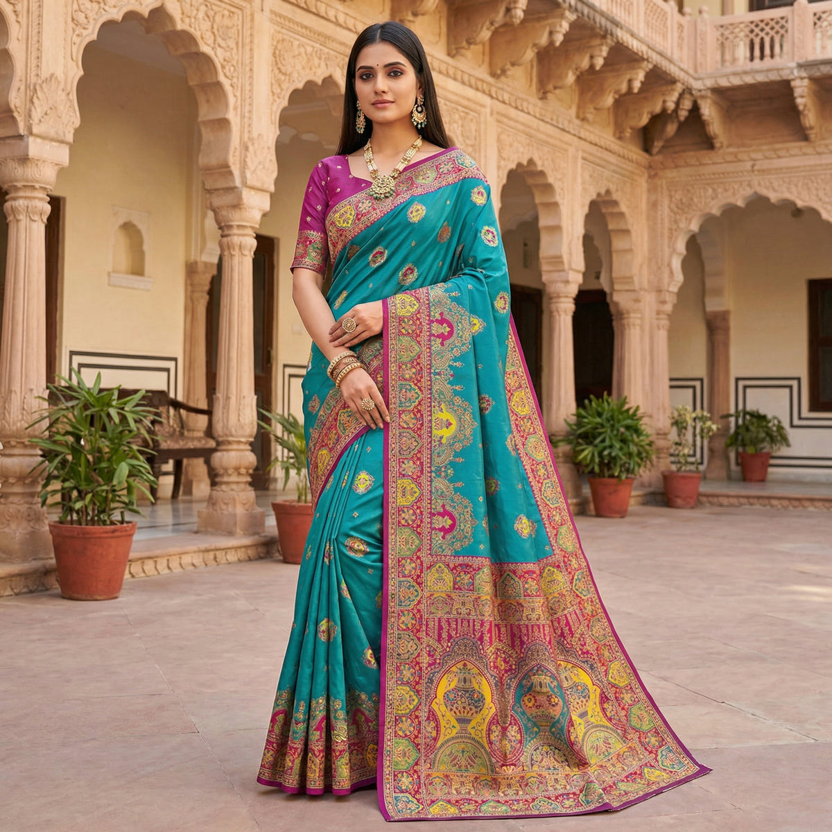 Catalogue Designer Silk Saree