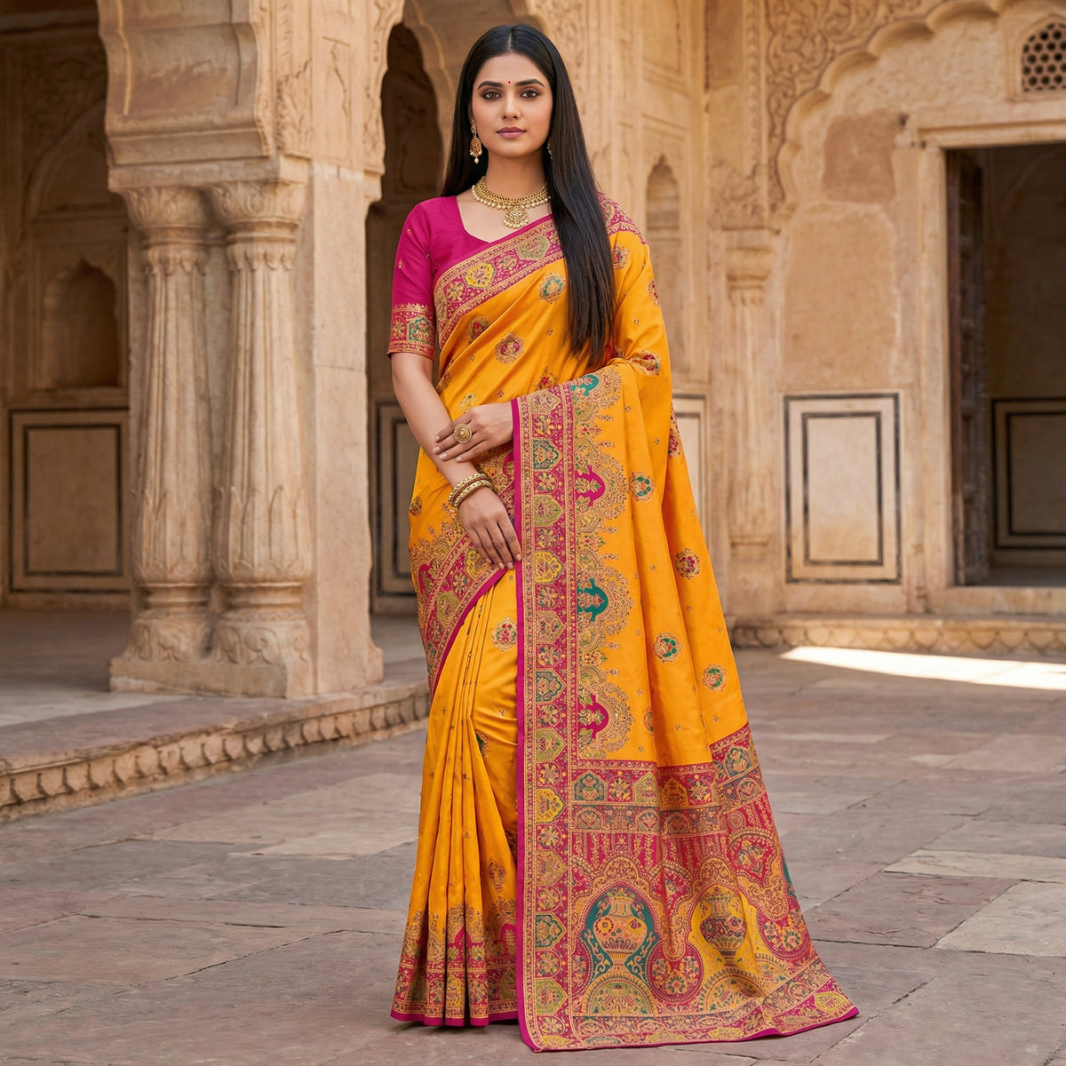 Catalogue Designer Silk Saree