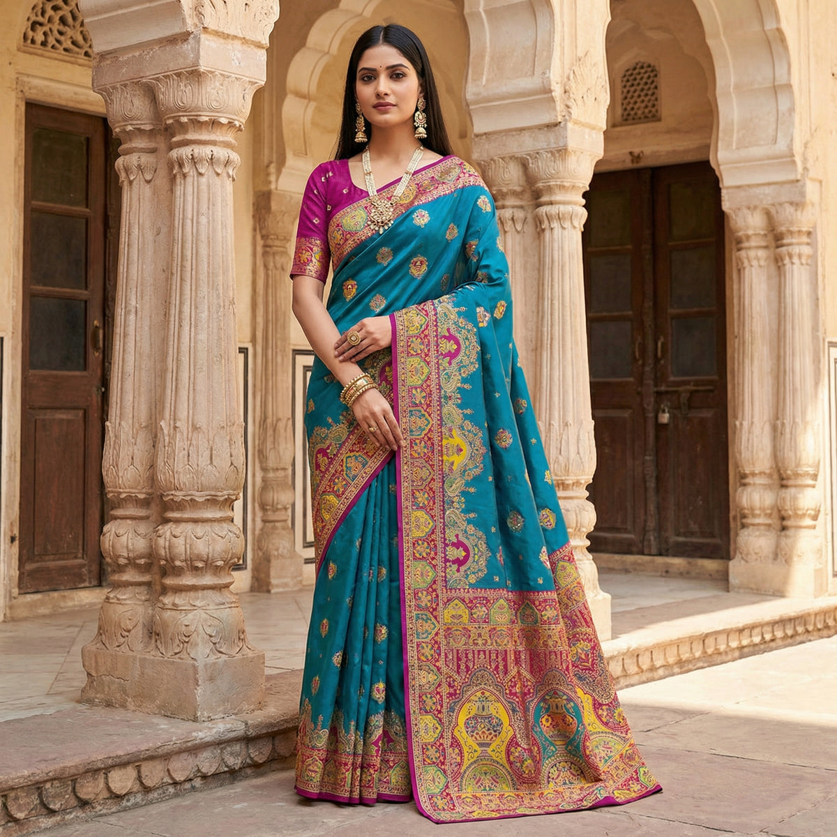 Catalogue Designer Silk Saree
