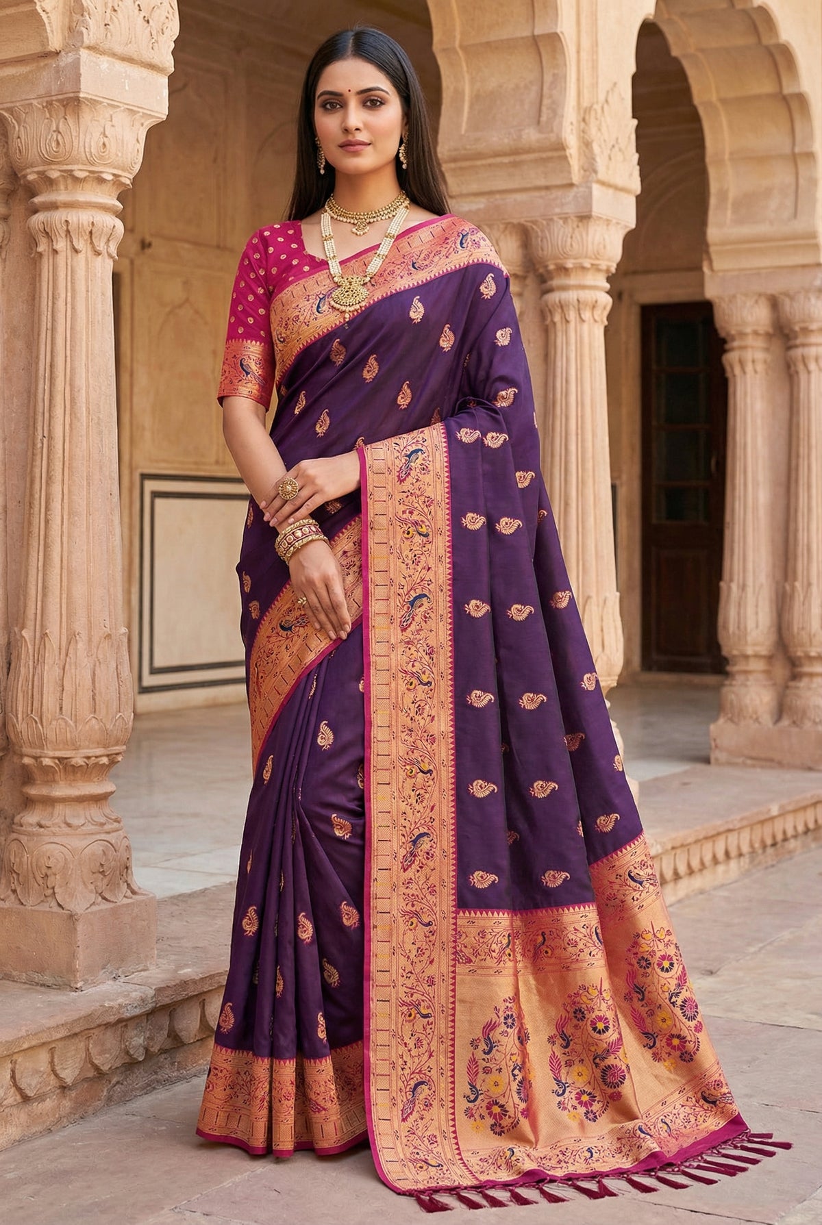Catalogue Designer Silk Saree