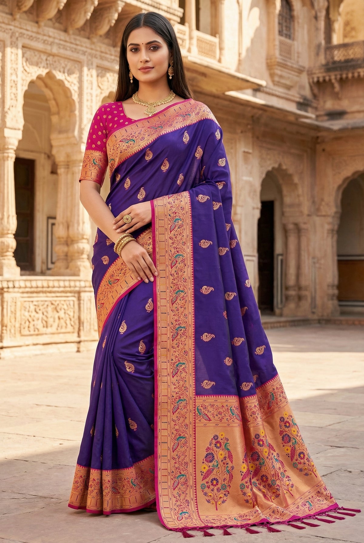 Catalogue Designer Silk Saree