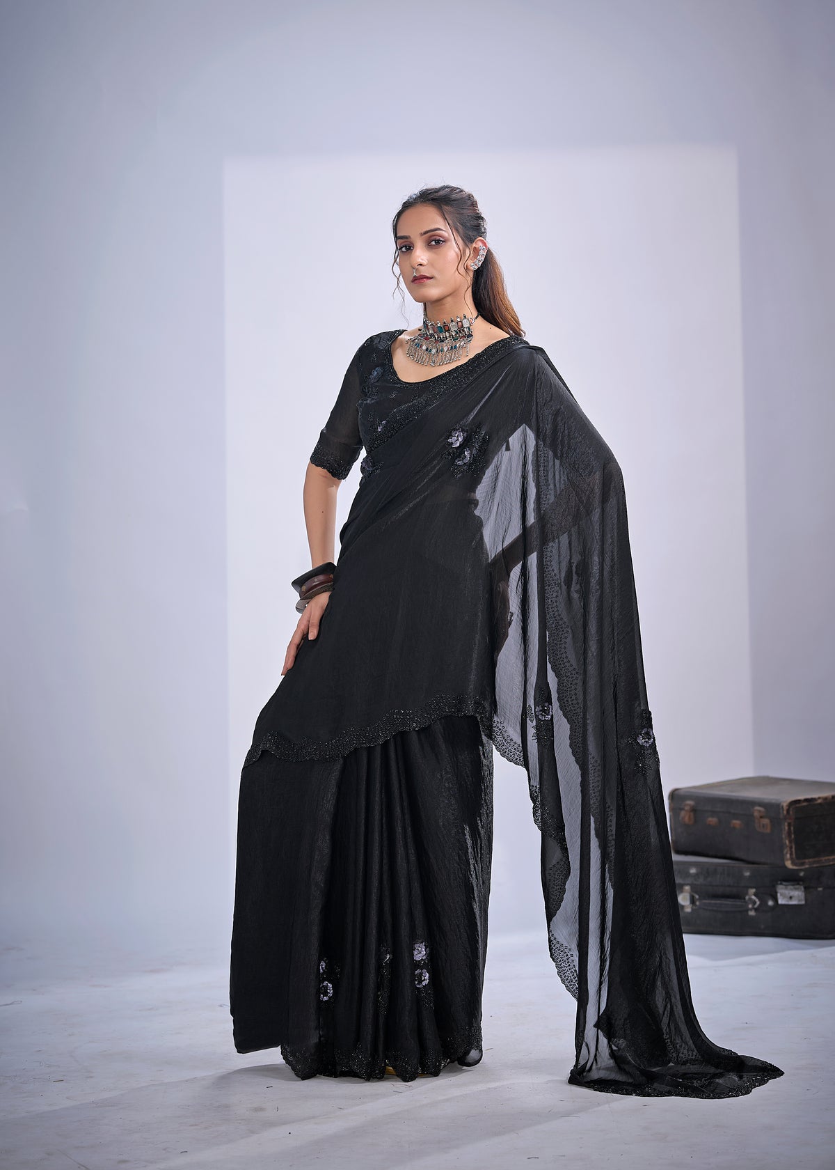 Catalogue Designer Silk Saree