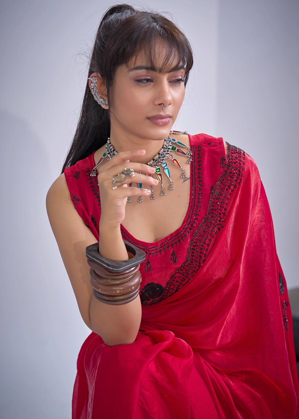 Catalogue Designer Silk Saree