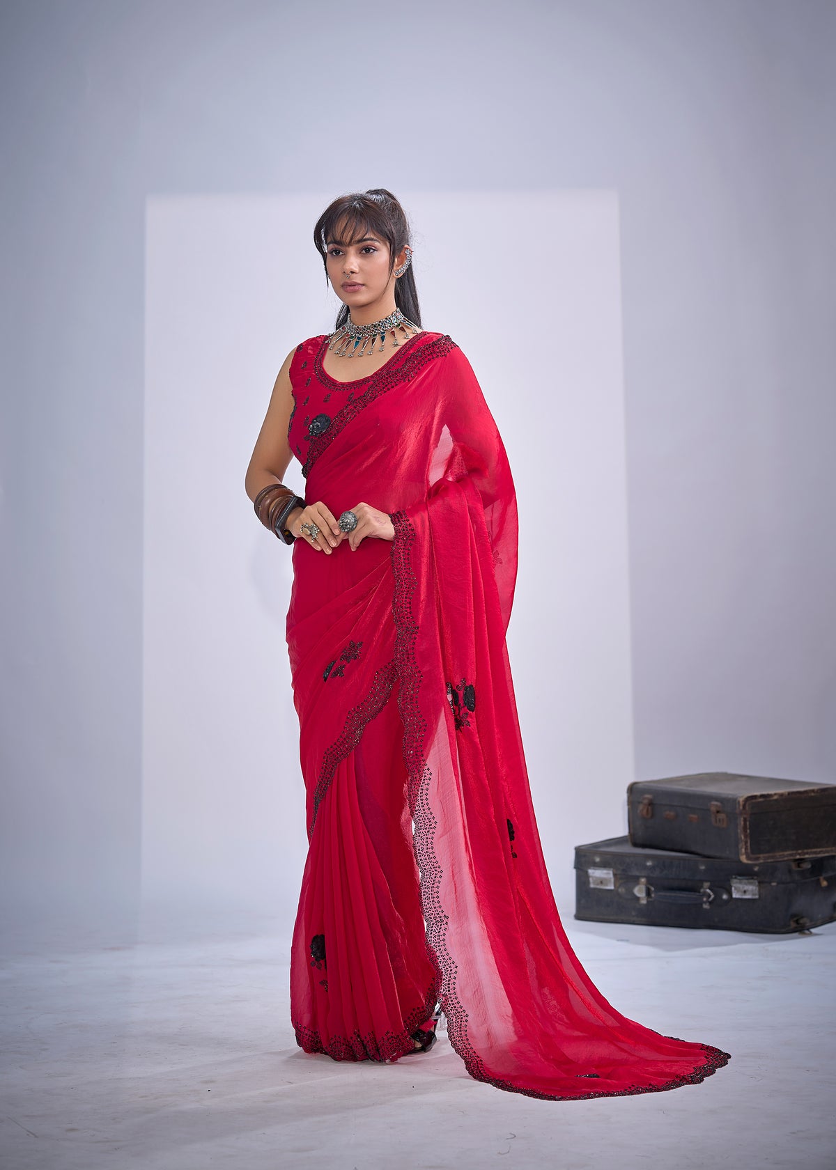 Catalogue Designer Silk Saree