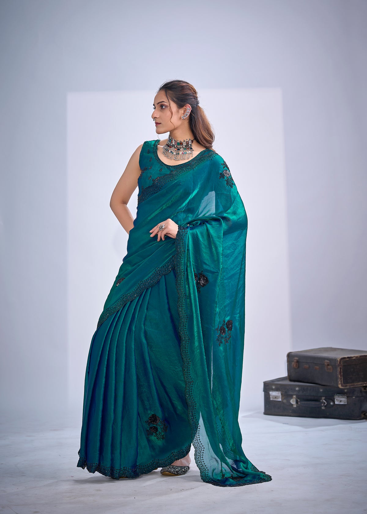 Catalogue Designer Silk Saree