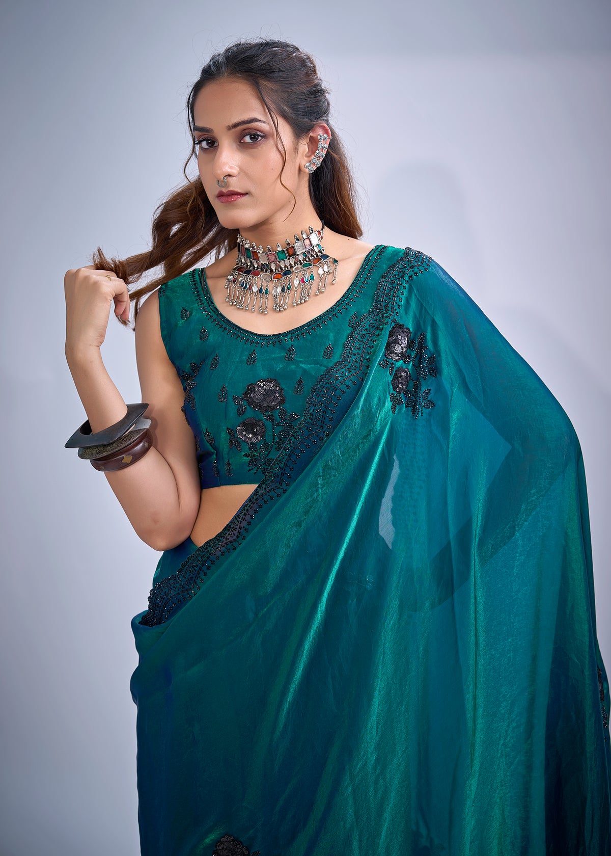 Catalogue Designer Silk Saree