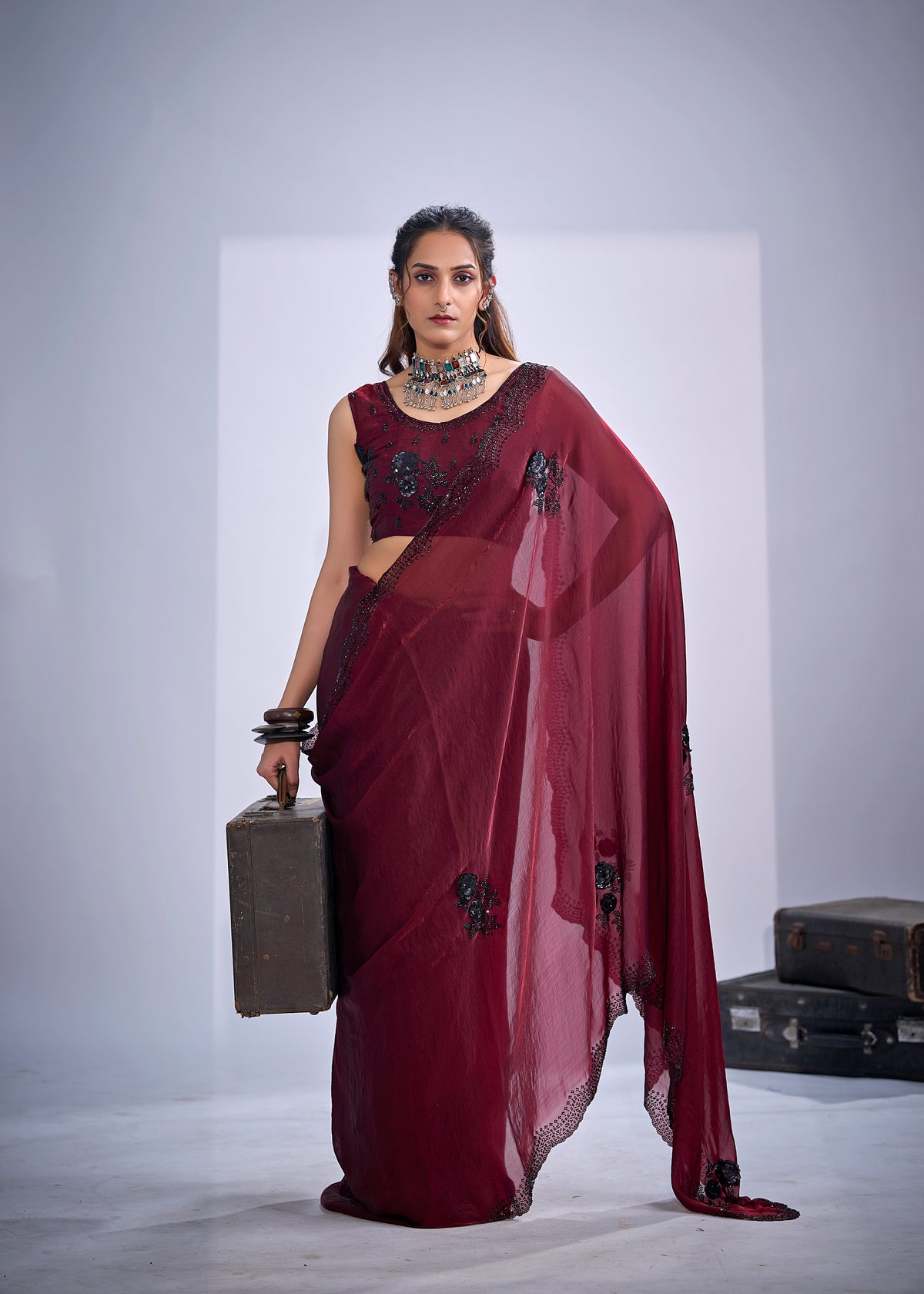 Catalogue Designer Silk Saree