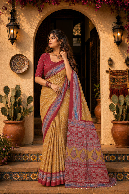 Catalogue Designer Silk Saree