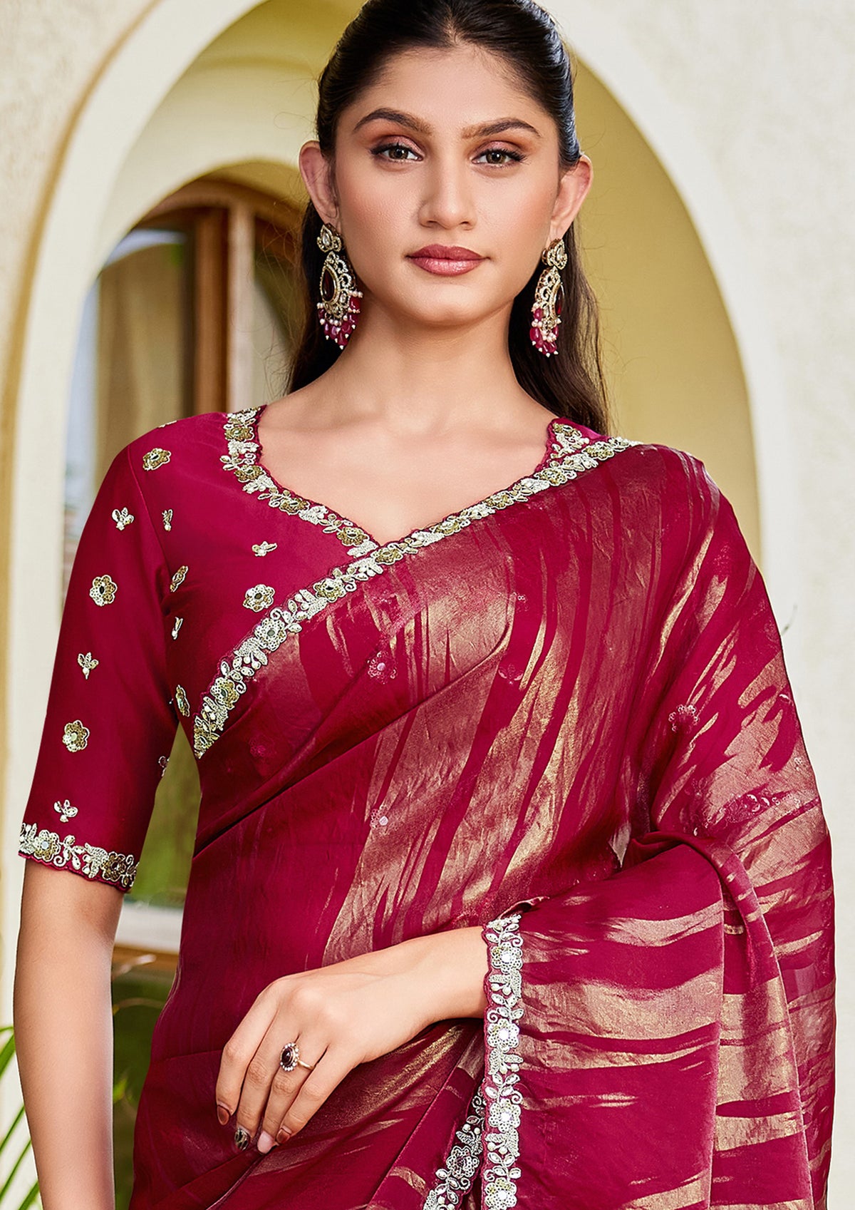 Catalogue Designer Silk Saree