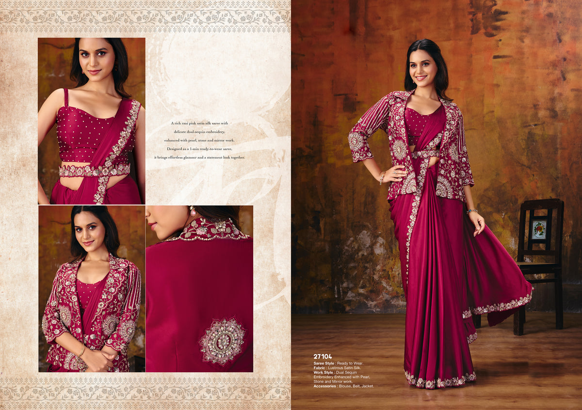 Catalogue Designer Silk Saree