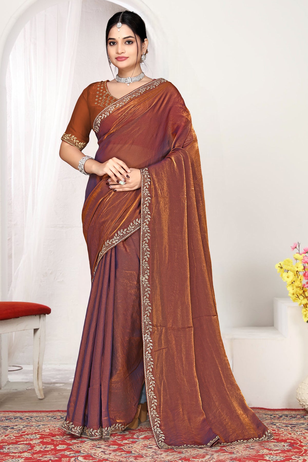 Catalogue Designer Silk Saree