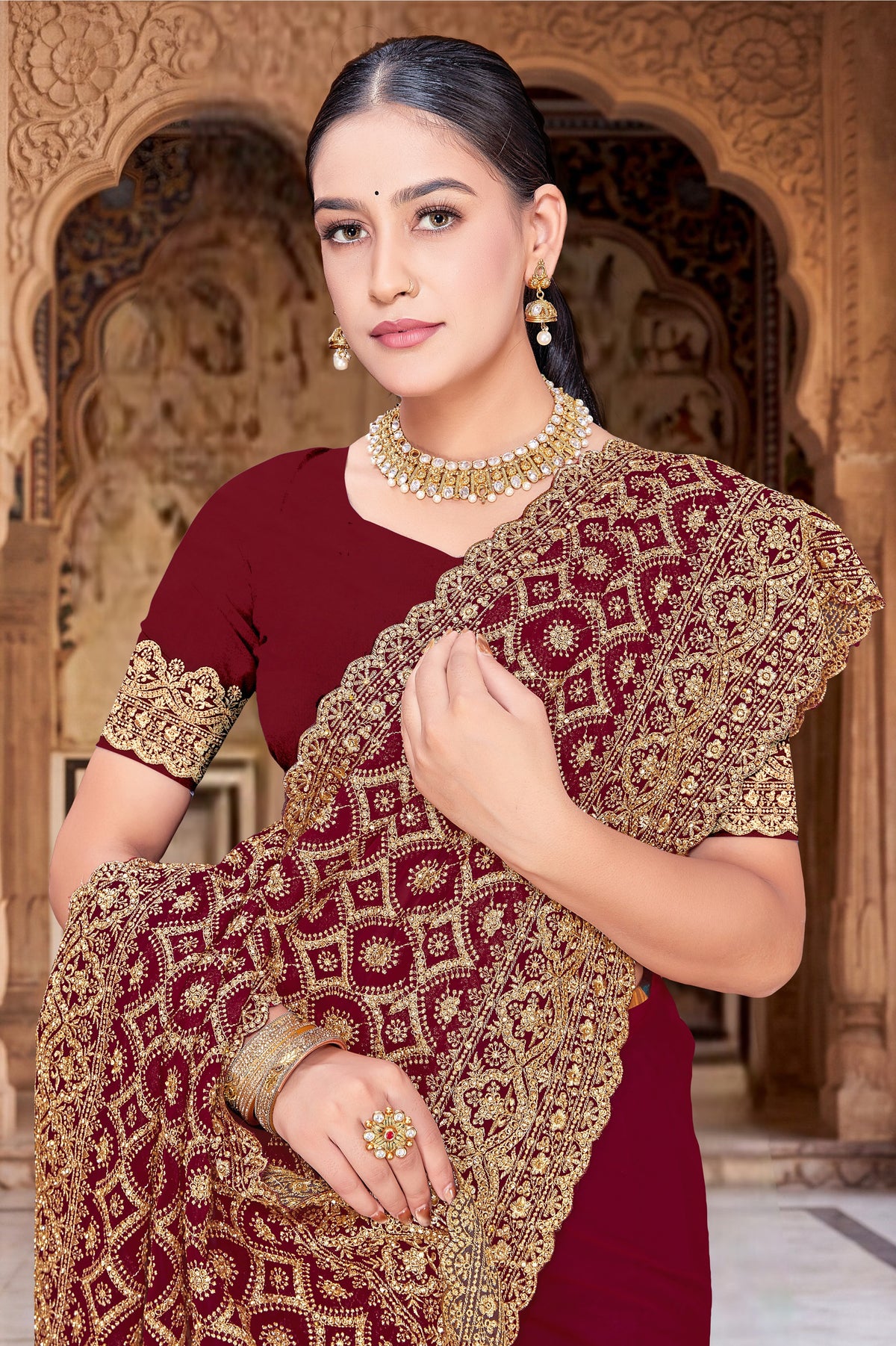 Catalogue Designer Silk Saree