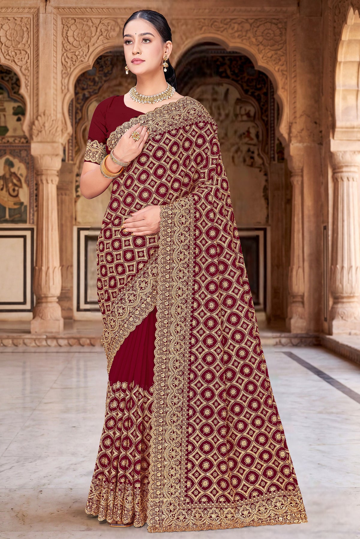 Catalogue Designer Silk Saree