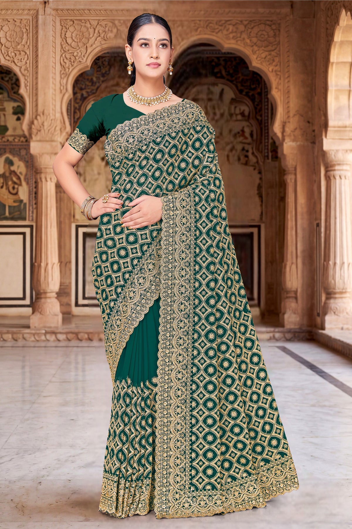 Catalogue Designer Silk Saree