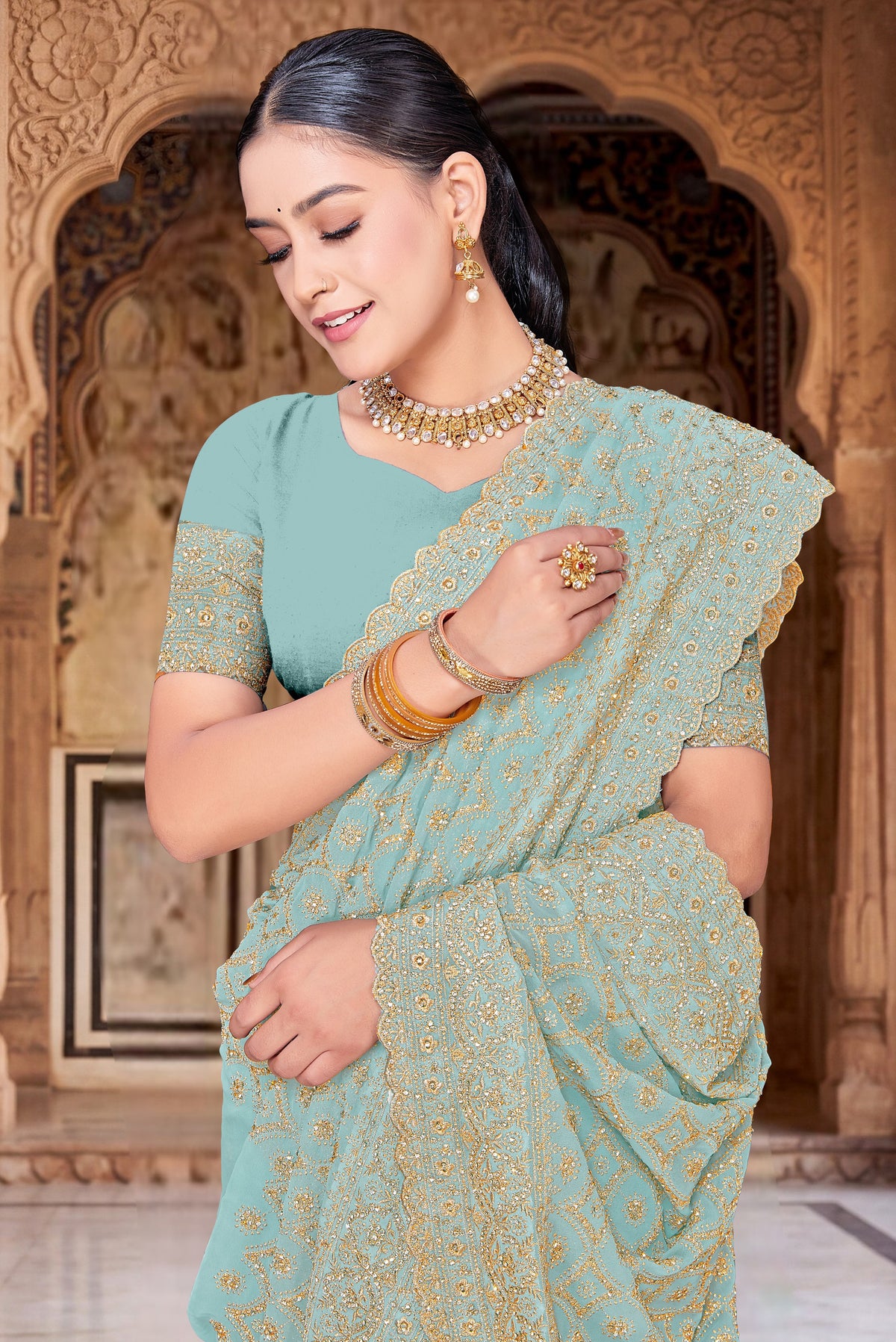 Catalogue Designer Silk Saree