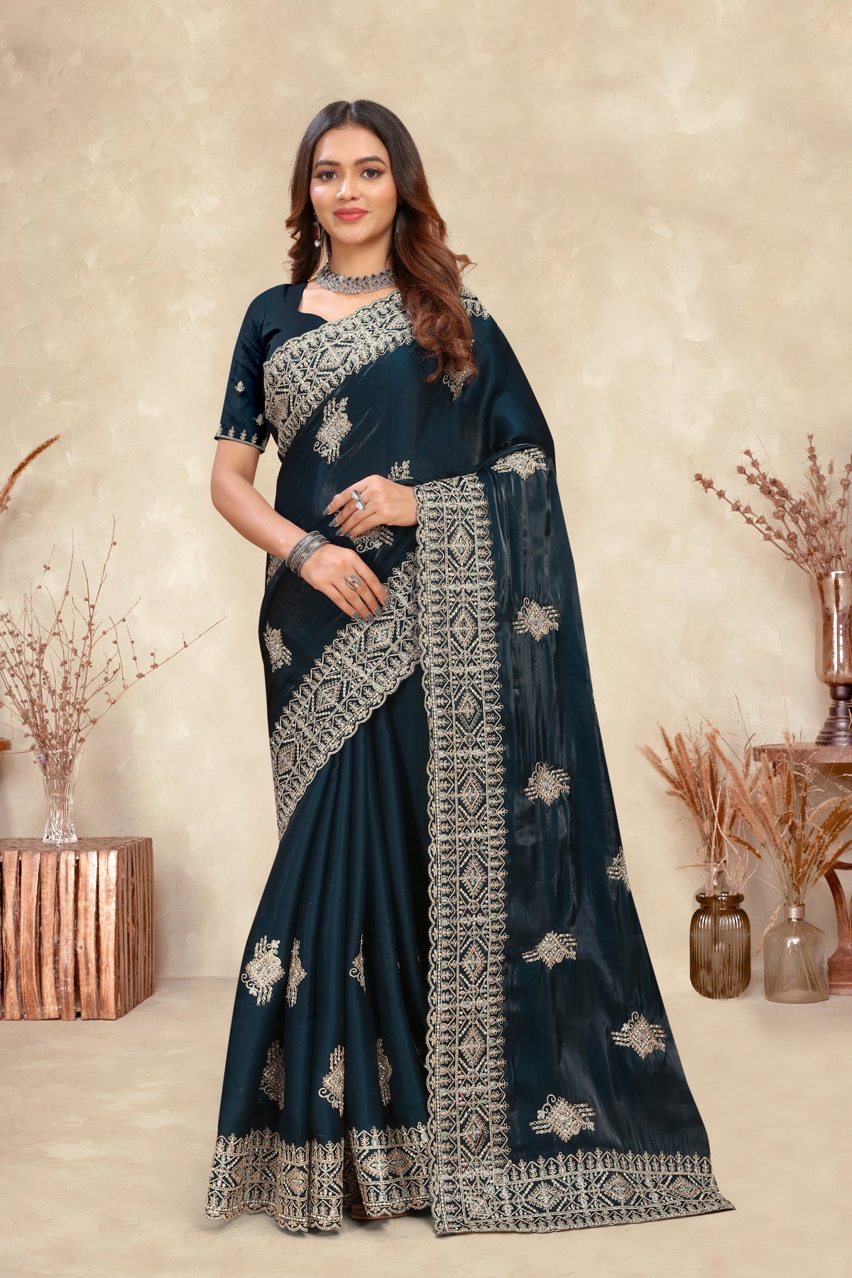 Catalogue Designer Silk Saree