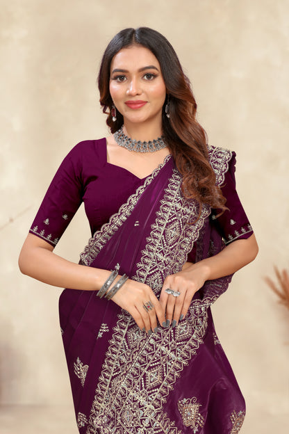Catalogue Designer Silk Saree