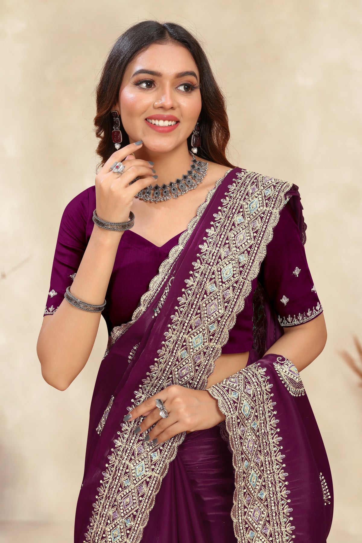 Catalogue Designer Silk Saree