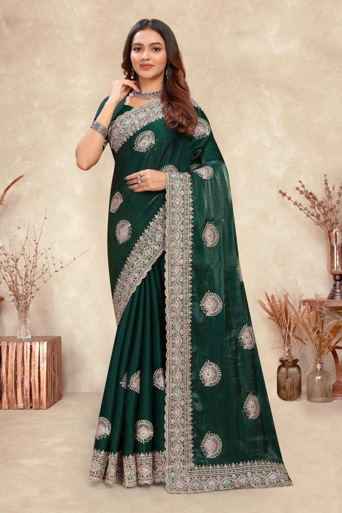 Catalogue Designer Silk Saree