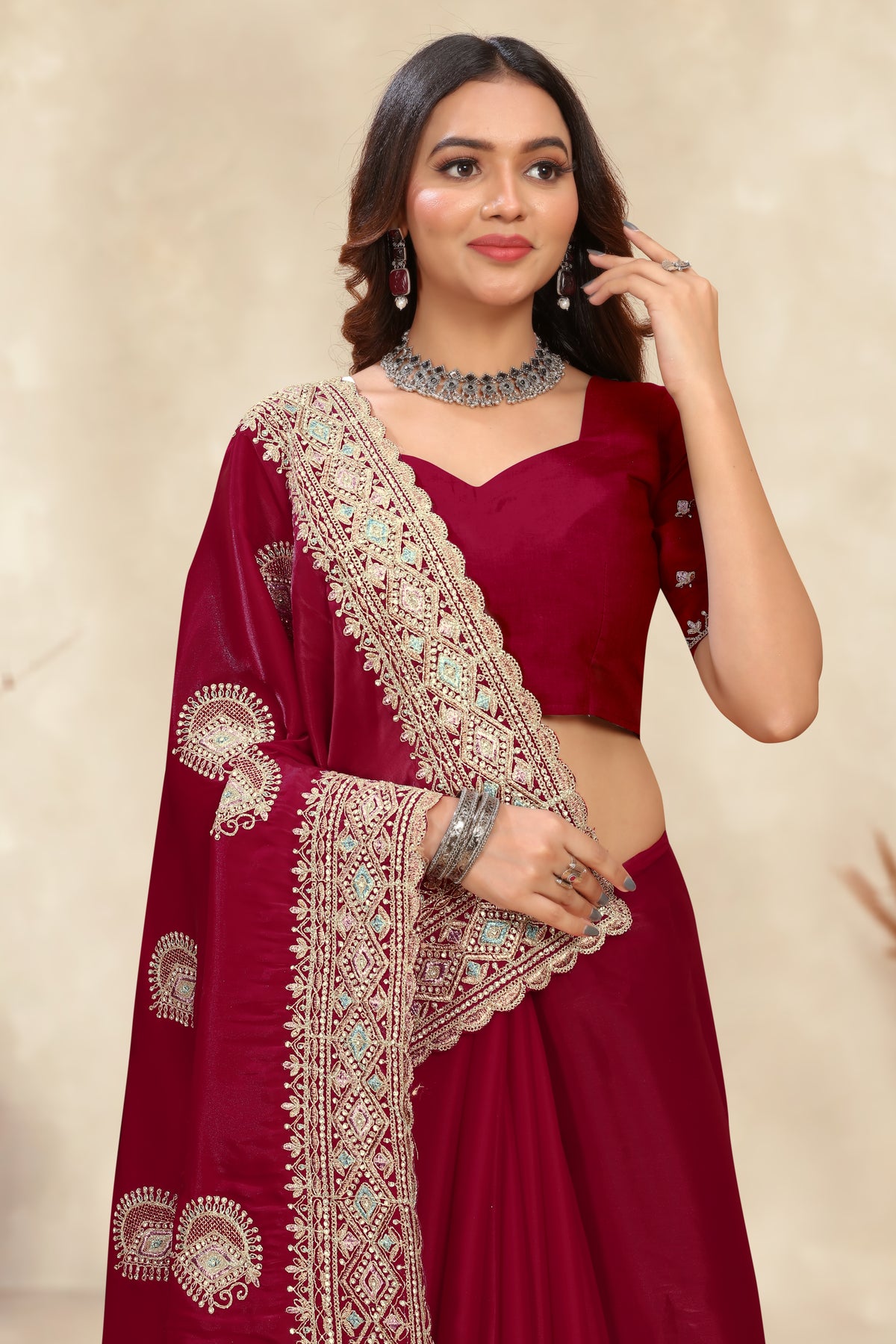 Catalogue Designer Silk Saree