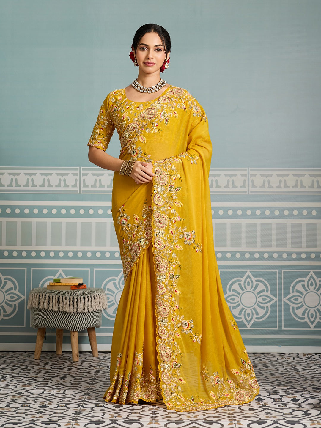 Catalogue Designer Silk Saree