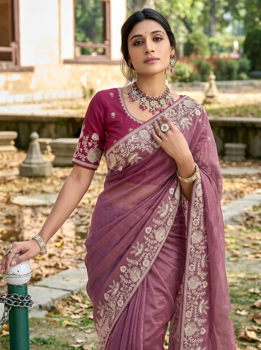 Catalogue Designer Silk Saree