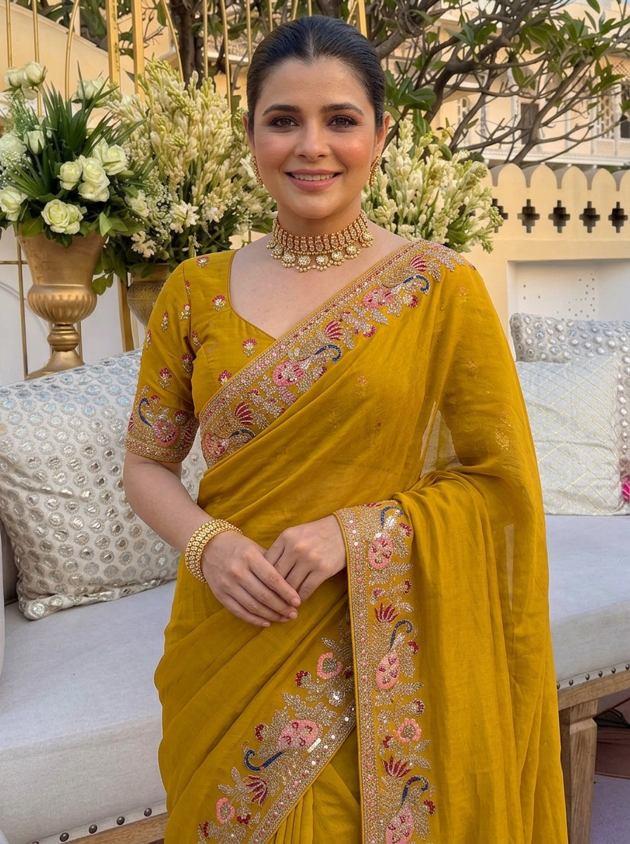 Catalogue Designer Silk Saree