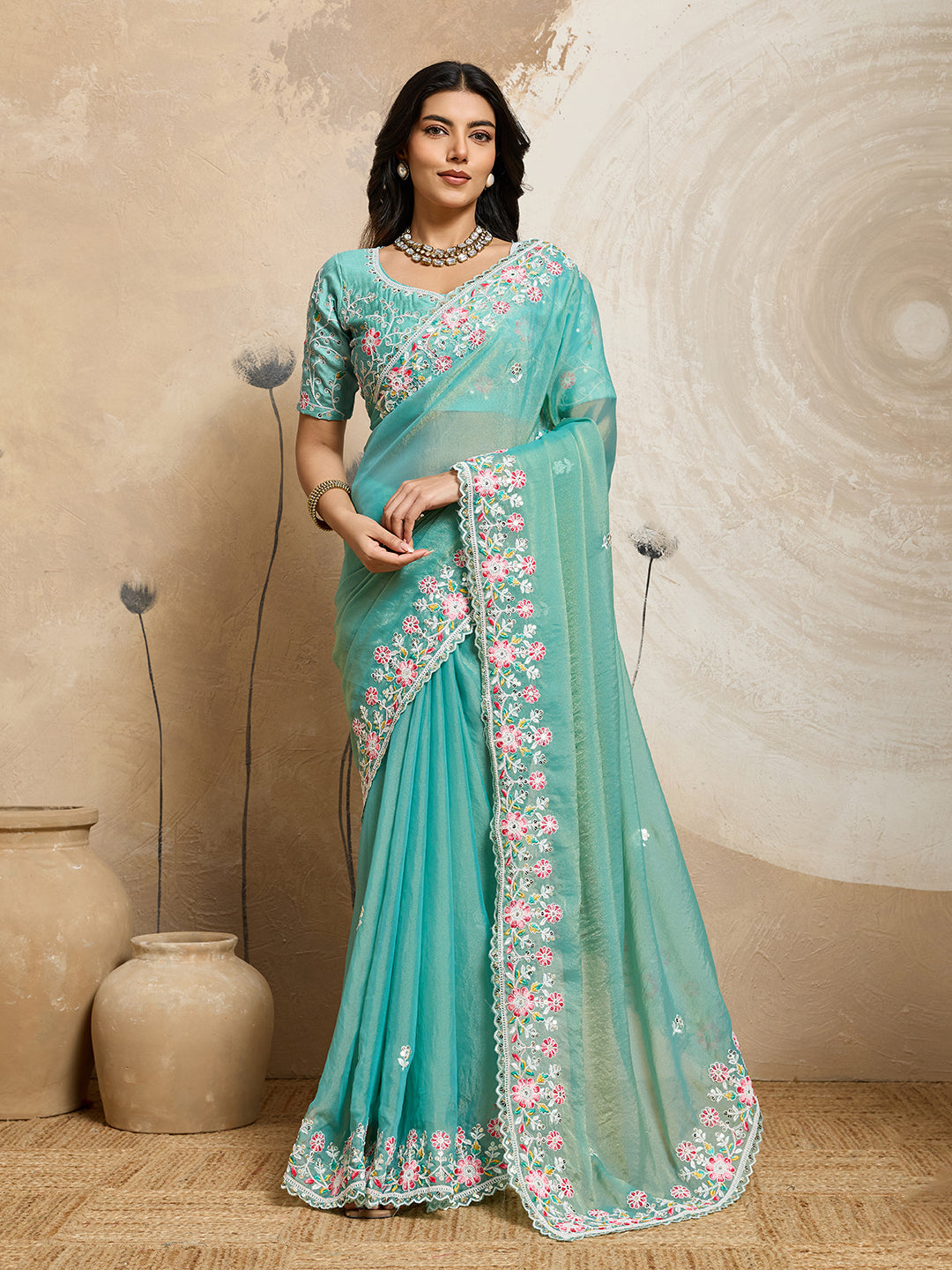 Catalogue Designer Silk Saree