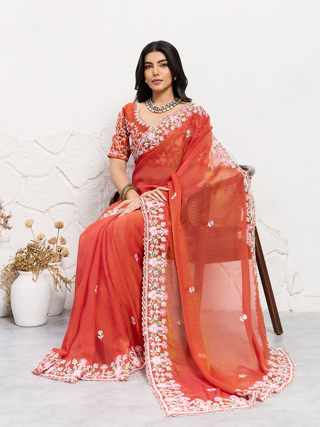 Catalogue Designer Silk Saree