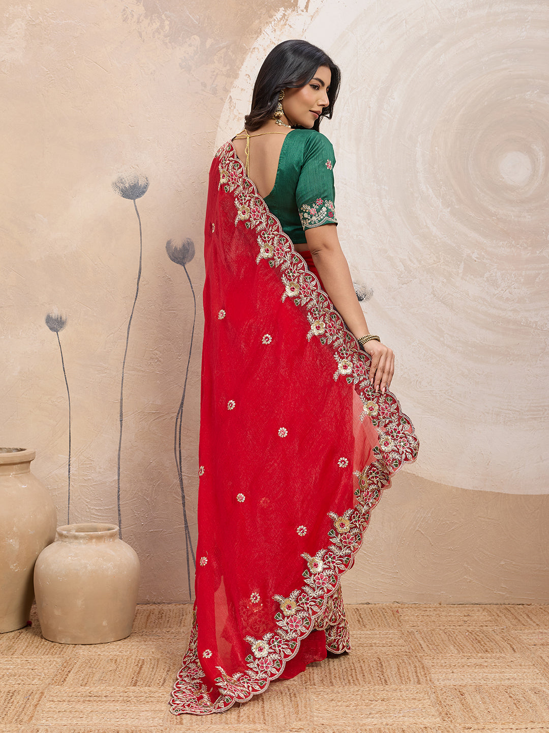 Catalogue Designer Silk Saree