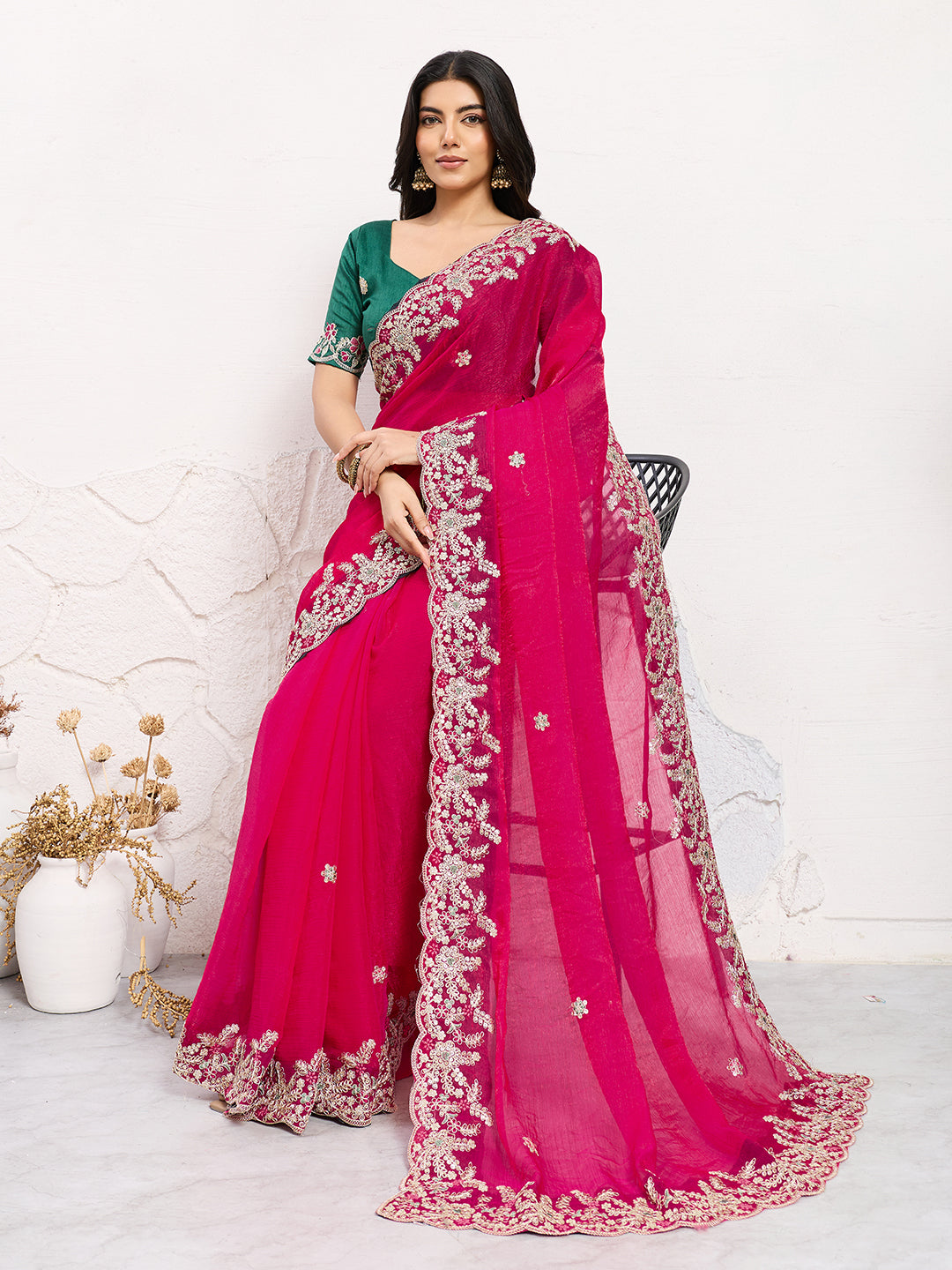 Catalogue Designer Silk Saree