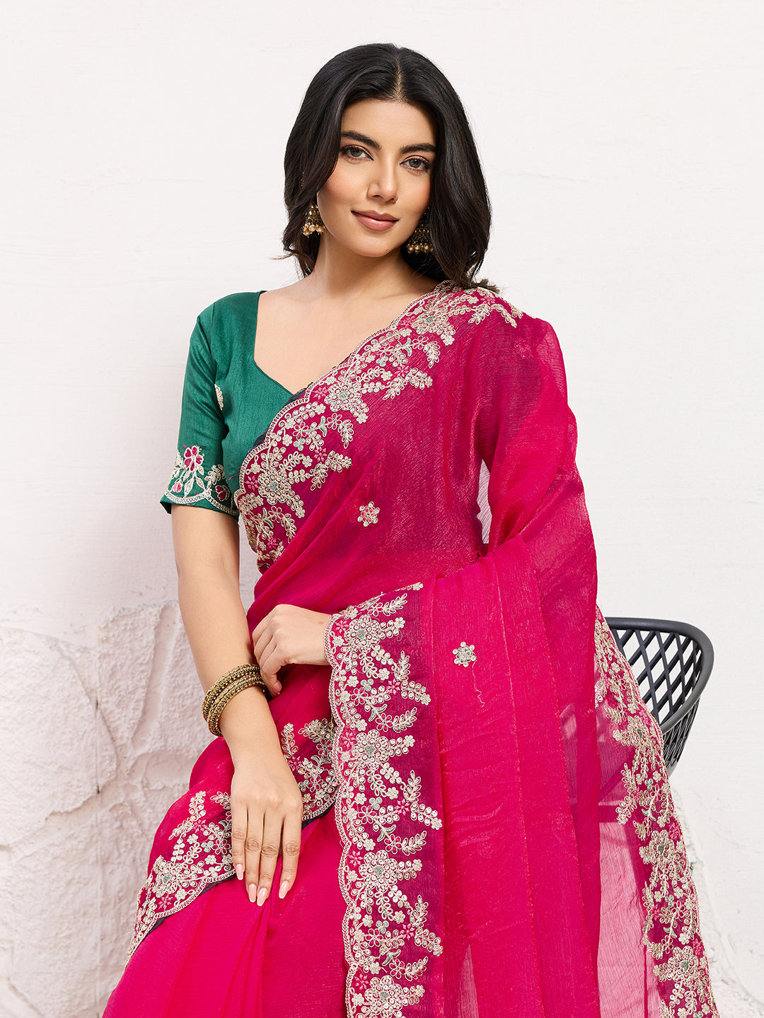 Catalogue Designer Silk Saree