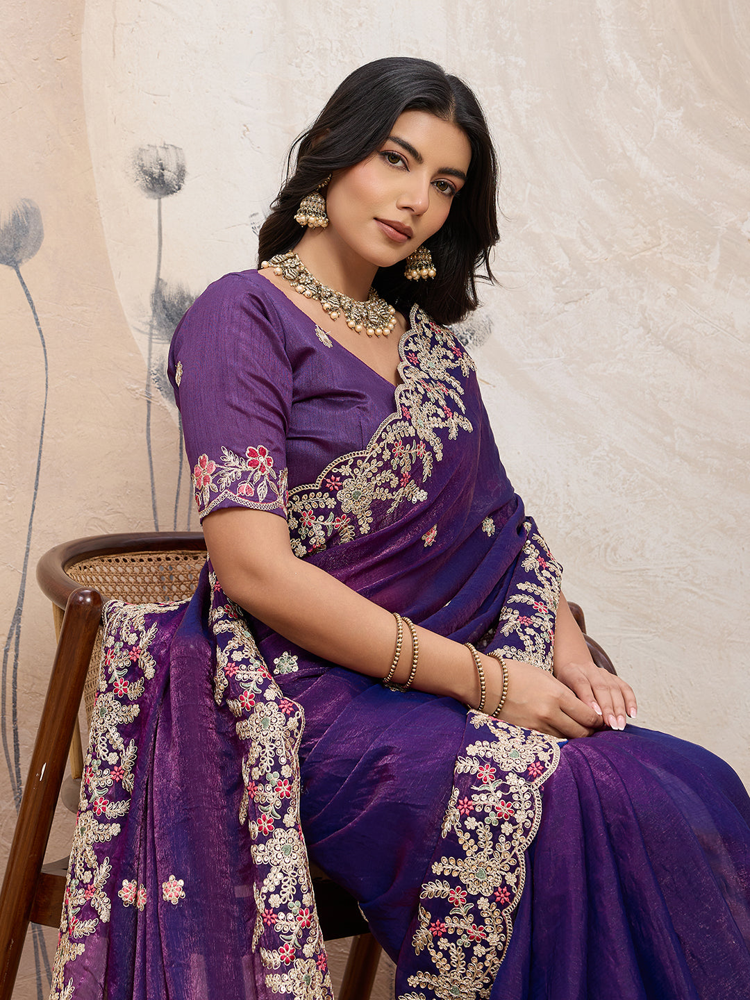 Catalogue Designer Silk Saree