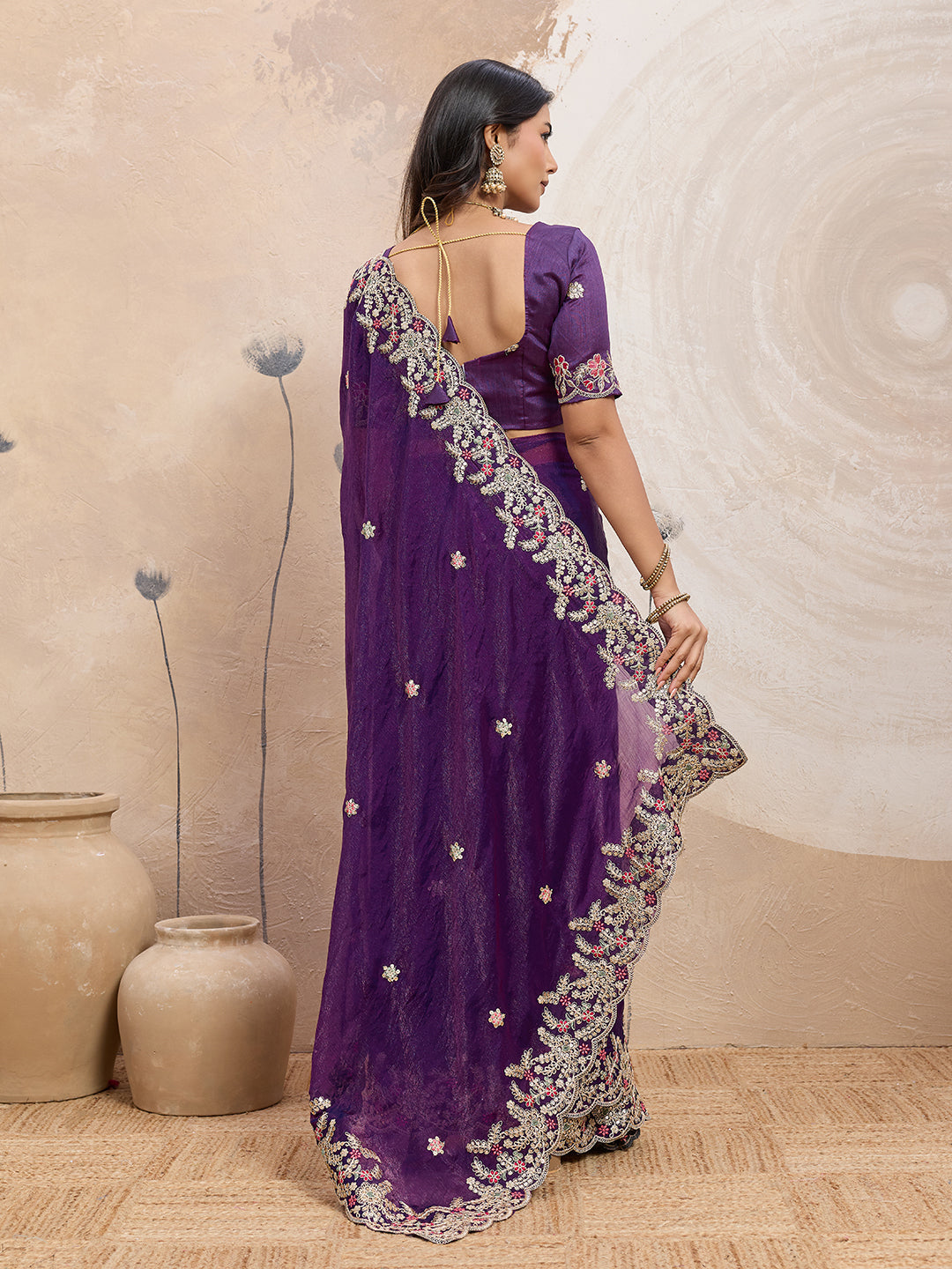 Catalogue Designer Silk Saree